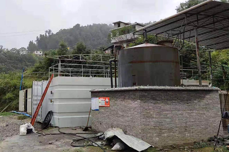 麻豆伦理电影院渗滤液设备现场